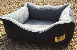 Fleece & Water Resistant Dog Lounger Various Sizes & Colours