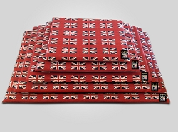 UNION JACK DOG CRATE MATS / TRAVEL BEDS - Various Sizes