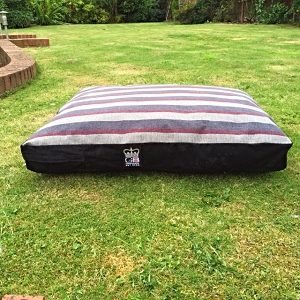 Bean Dog Duvet Mattress Stripe Mayfair Granite