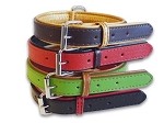 Dog Doza Colour Fusion Leather Dog Collar