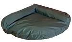 Dog Doza Corner Dog Bed With Bolster Head Rest - Memory Foam Crumb Filling Waterproof Free Delivery Choose Size & Colour