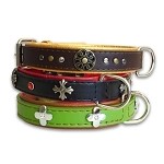ORNAMENT LEATHER COLLAR