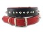 STUDDED LEATHER COLLAR