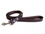 Dog Doza Deluxe Tradional 100% Real Leather Lead